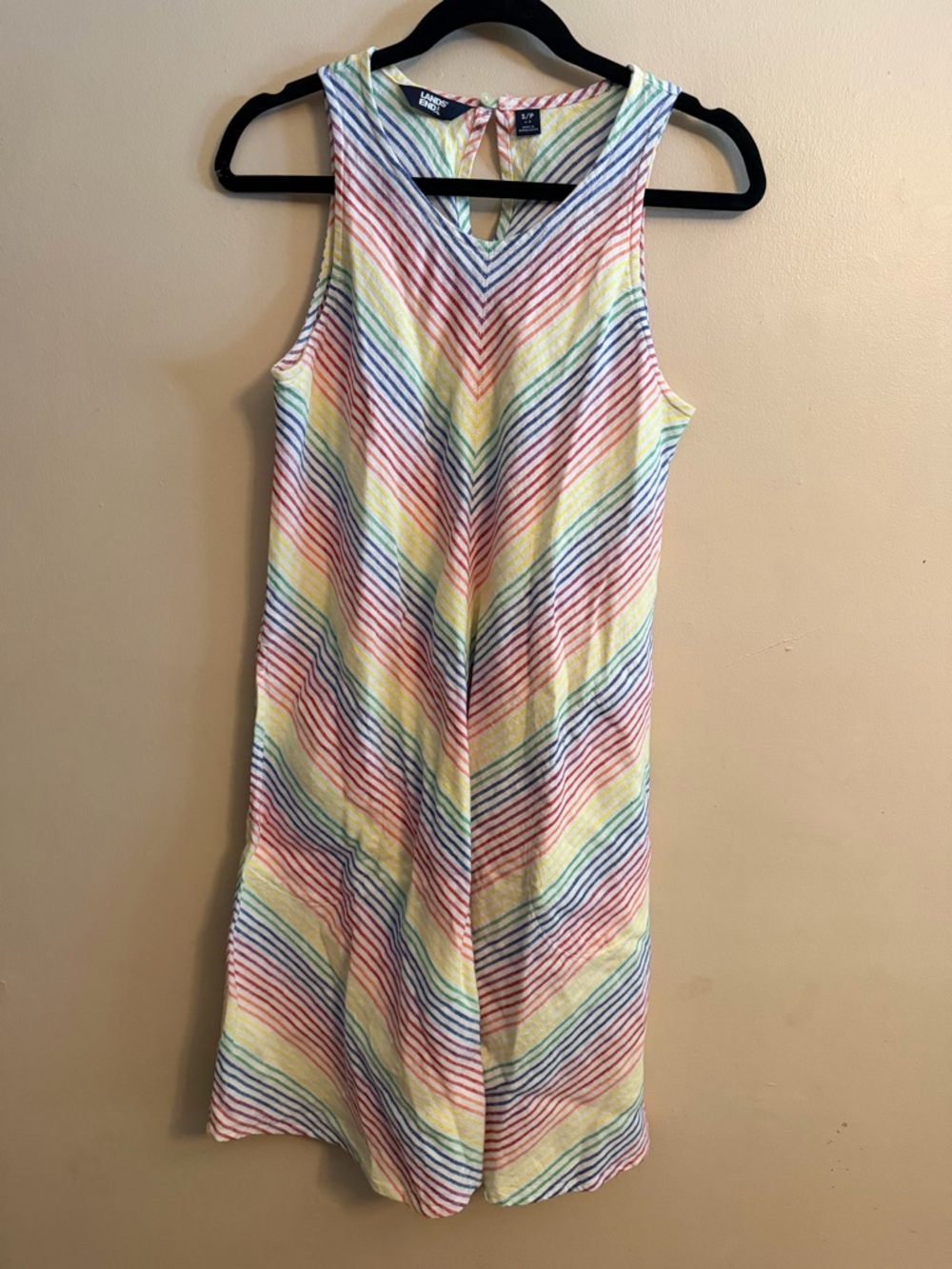 Lands' End Multi-Stripe Dress